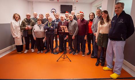 Uoc Otorinolaringoiatria: il coro degli ex pazienti dalla laringectomia al concerto di Natale