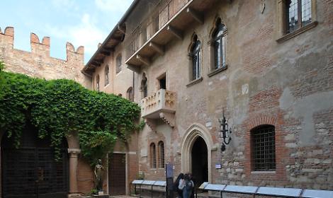 La casa di Giulietta a Verona
