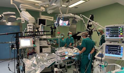 Foto sala operatoria Orl Vittorio Veneto