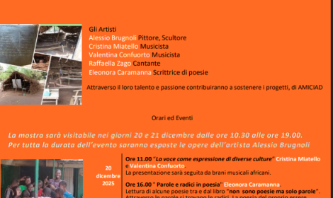 &ldquo;Ami(ci-per-il)Ciad&rdquo;: arte, musica e poesia in mostra a Palazzo Santo Stefano