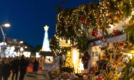 Mercatino di Natale in centro a Jesolo
