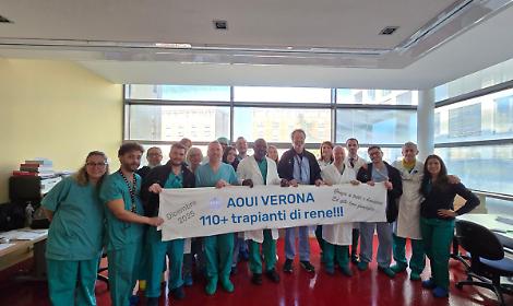 Trapianti di rene, Verona apre il nuovo anno all&rsquo;insegna dell&rsquo;innovazione