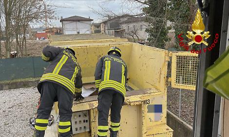 Il compattatore che ha causato la tragedia