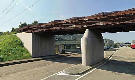 Il progetto della nuova passerella ciclopedonale