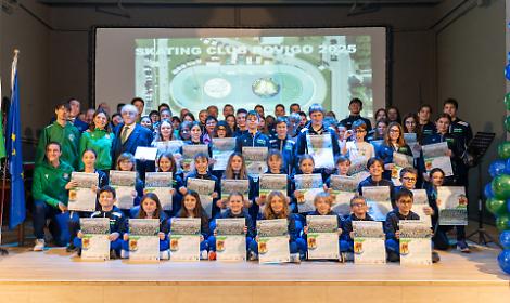 Skating Club Rovigo: presentazione della nuova stagione sportiva al Teatro San Bortolo
