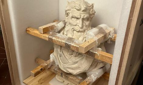 La scultura "Attila" di Giovanni Bonazza in mostra a Budapest