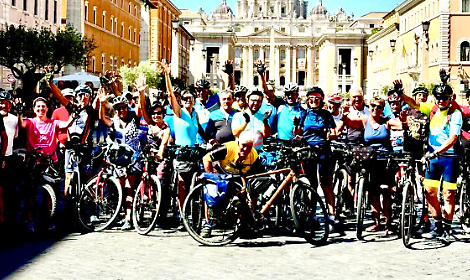 Vicenza, Pellegrini di Speranza: la bicicletta come cammino condiviso di fede e sostenibilit&agrave;