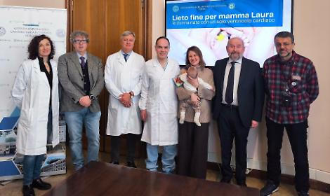 Nata con met&agrave; cuore, oggi &egrave; mamma: la storia di Laura e della piccola Atena salvate a Verona