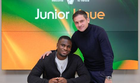 Calixte Paul 'Junior' Ligue &egrave; un nuovo acquisto del Venezia FC