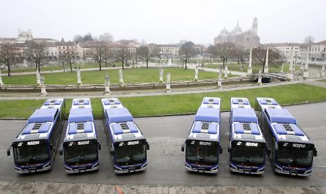 Busitalia Veneto presenta 22 nuovi autobus a gas naturale: pi&ugrave; posti e meno emissioni