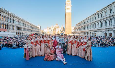 Festa delle Marie 2026: sabato 31 gennaio la selezione delle 12 protagoniste del Carnevale di Venezia alla Scuola Grande San Giovanni Evangelista