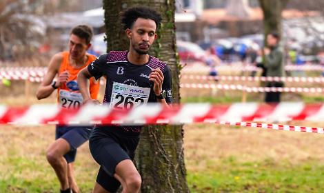 Abel Campeol nel cross corto