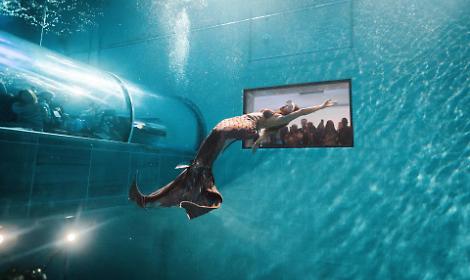 Montegrotto: a Carnevale tornano le sirene di Y-40 con uno spettacolo magico sott&rsquo;acqua