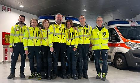 C'&egrave; anche Cittadella alle Olimpiadi di Milano-Cortina: 7 tecnici del Pronto Soccorso in servizio nel Bellunese