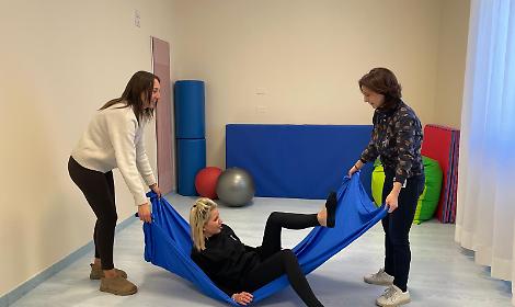 La palestra del nuovo centro