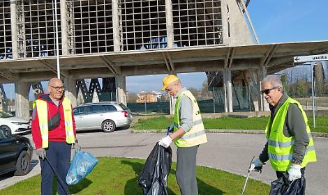 Portogruaro pi&ugrave; pulita grazie ai volontari del CAI