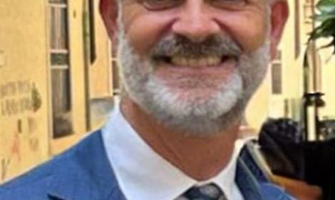 Il candidato sindaco di centrosinistra  Alberto Bettella