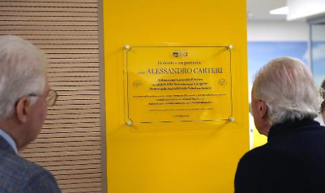 Treviso, una targa per ricordare il professor Alessandro Carteri