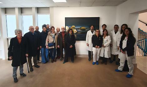 A Verona l&rsquo;arte entra in Radioterapia: donata &ldquo;Capsule spaziali&rdquo; di Rosabianca Cinquetti all'ospedale di Borgo Trento