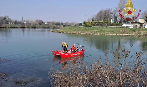 Foto del recupero della salma
