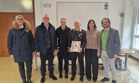 Comandante dei Carabinieri Mezzavilla in pensione: l&rsquo;omaggio del Sindaco Luigi Toffolo