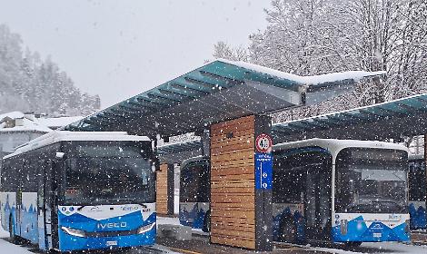 Foto di repertorio di Trentino Trasporti