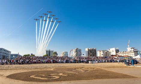 Jesolo Air Show 2026: frecce tricolori e acrobazie in diretta Rai