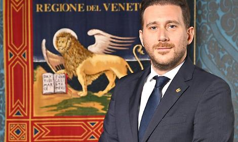 Riccardo Barbisan, capogruppo della Lega a palazzo Ferro Fini