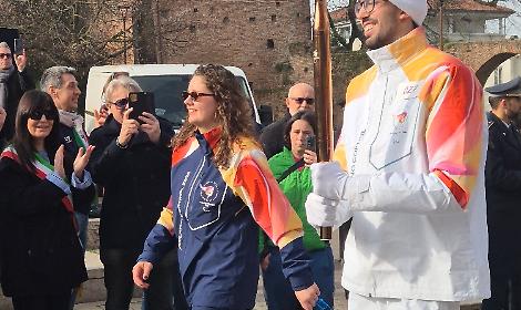 Rovigo ha accolto la Fiamma Paralimpica