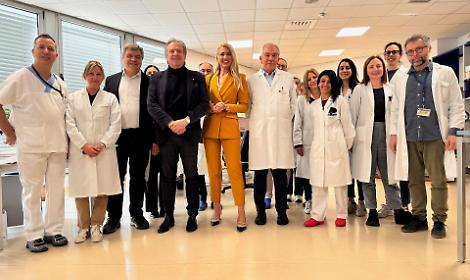 L&rsquo;Assessore Gerosa in visita all&rsquo;Ospedale dell&rsquo;Angelo: focus su innovazione e farmaci antiblastici