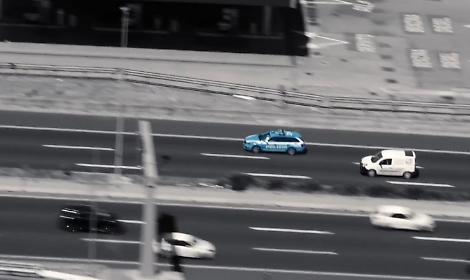Inseguimento in autostrada