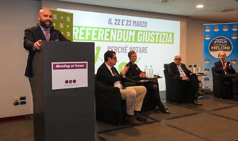 Il discorso di Benigno durante l'incontro