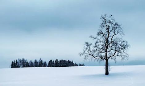 Lozen, Daniele Sodini sfida il freddo: cammina per 4 ore nella neve con solo gli slip e scalzo