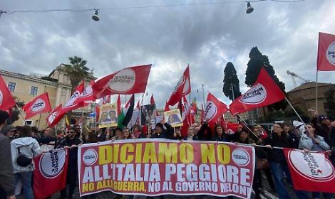 Manifestazione di Potere al Popolo