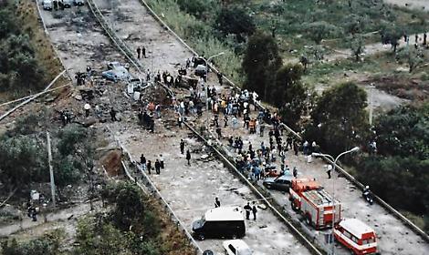 A Trento arriva la "Quarto Savona 15": i resti dell'auto della scorta di Falcone in mostra