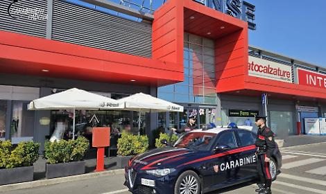 Foto dell'intervento dei Carabinieri