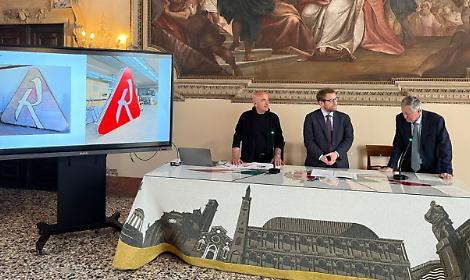 Vicenza celebra il recupero della storica &ldquo;R&rdquo; del Cotonificio Rossi: il simbolo torna in citt&agrave;