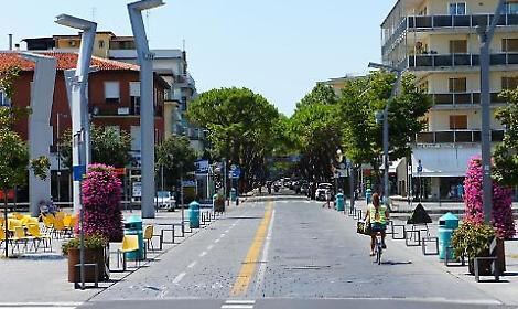 Il centro di Jesolo