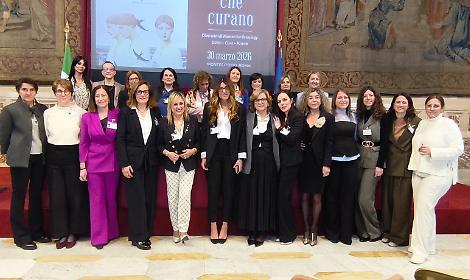 Guarnieri alla cerimonia a Roma