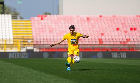 Capone in azione all'U-Power Stadium di Monza