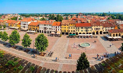 Rendering Piazza Giorgione apparso su Facebook