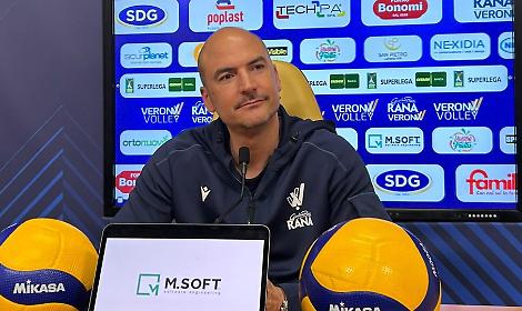 Coach Soli in conferenza stampa