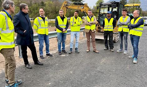 Sopralluogo al cantiere