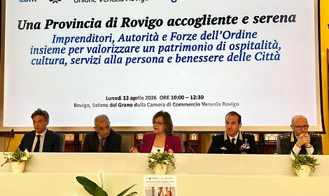 Legalit&agrave; e sicurezza, Rovigo fa squadra