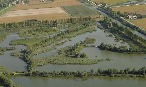 Una riserva idrica in Veneto
