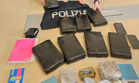 La droga sequestrata