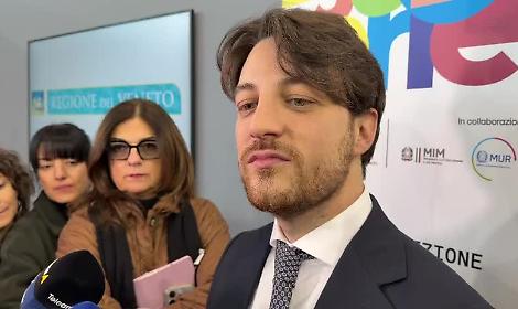 Alberto Stefani al Job&Orienta: &ldquo;Orientamento e mercato del lavoro, sfida prioritaria per i giovani veneti&rdquo;