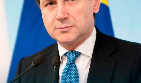 L'ex Premier Giuseppe Conte