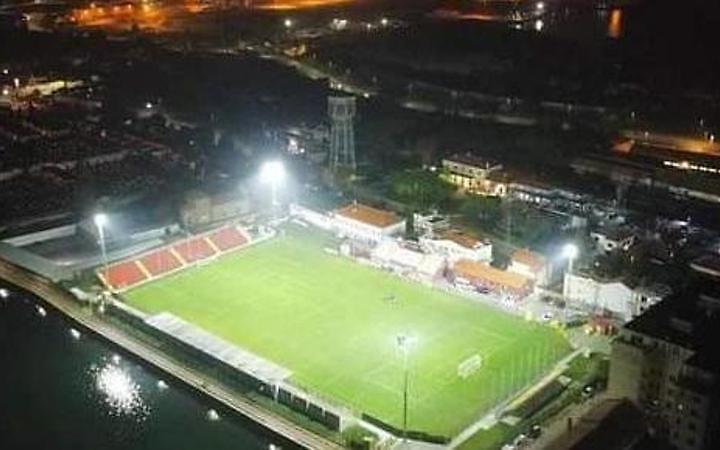 Chioggia: lo stadio Ballarin si illumina in vista della Serie C