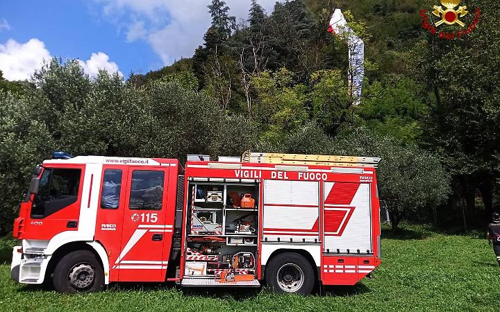 Foto delle operazioni di salvataggio